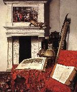 HEYDEN, Jan van der Still-life with Rarities Norge oil painting reproduction